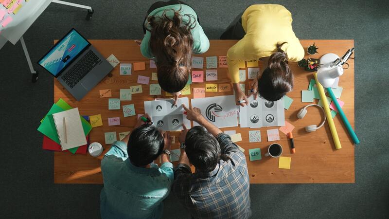 creatieve tafel vormgeving