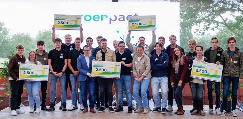Studenten Aventus winnen Groenpact Impactprijs met Solis Waterstoftrekker