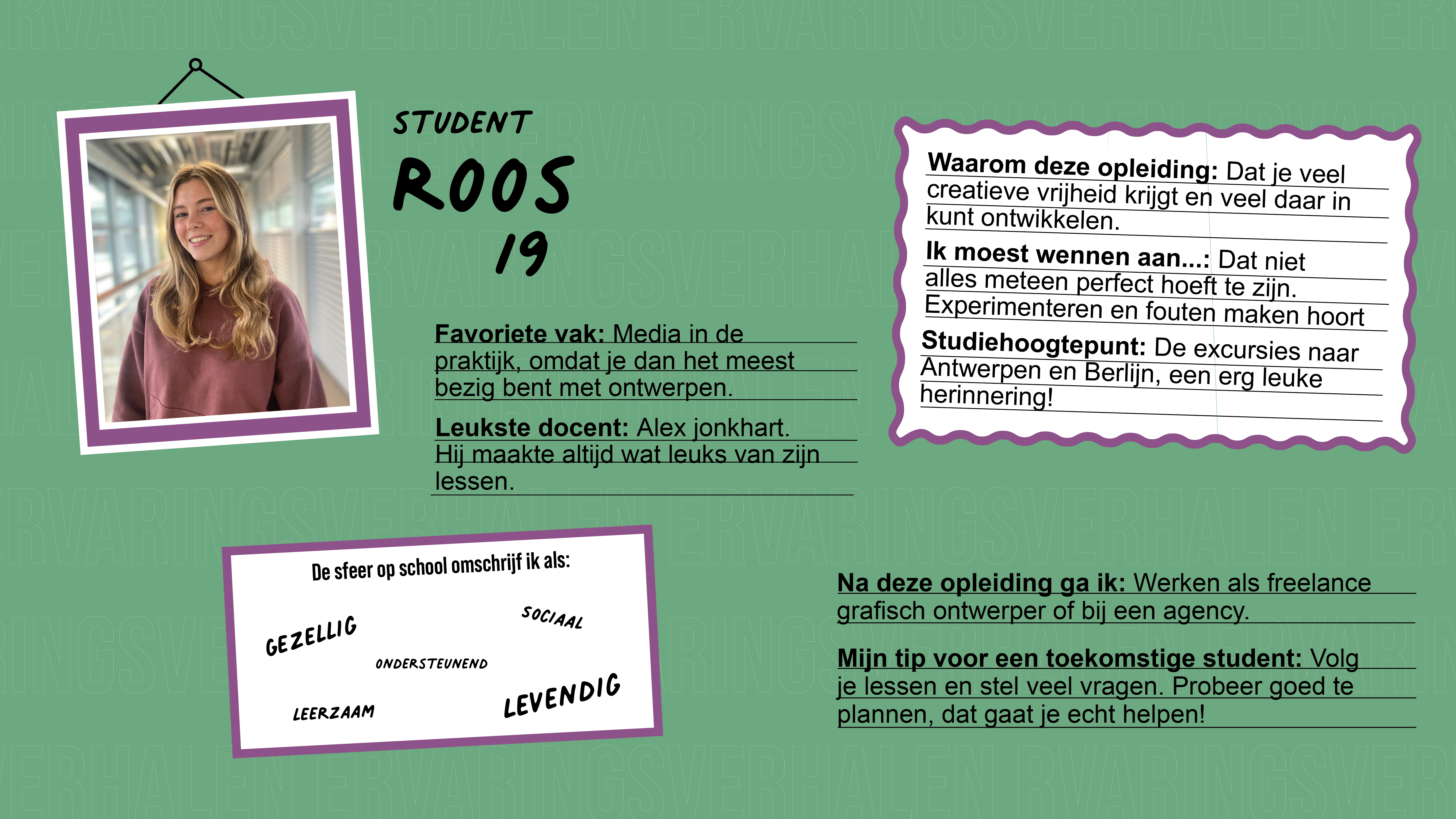 Mediavormgeving ervaringsverhaal