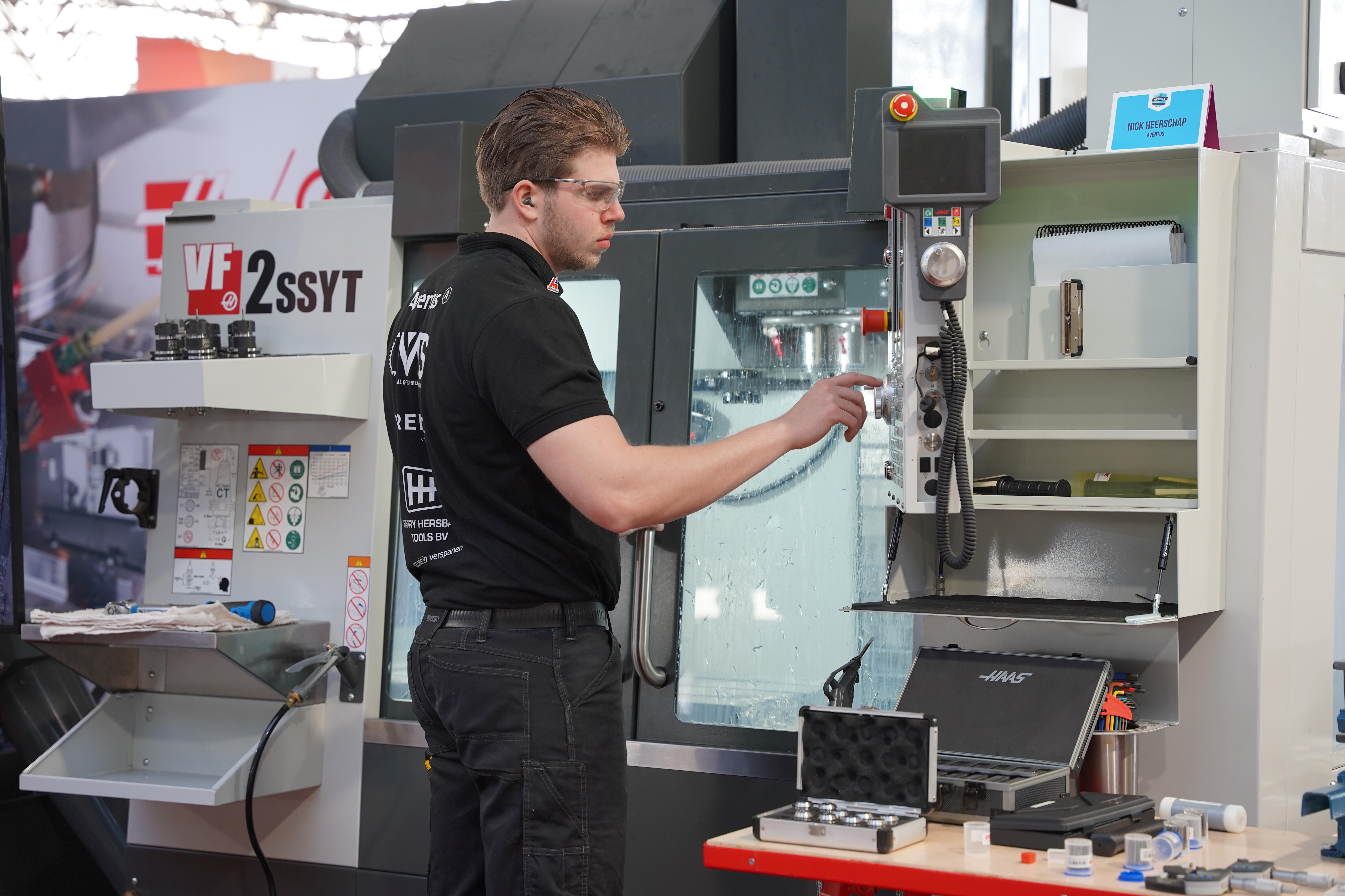 Skills Nick CNC-frezer 