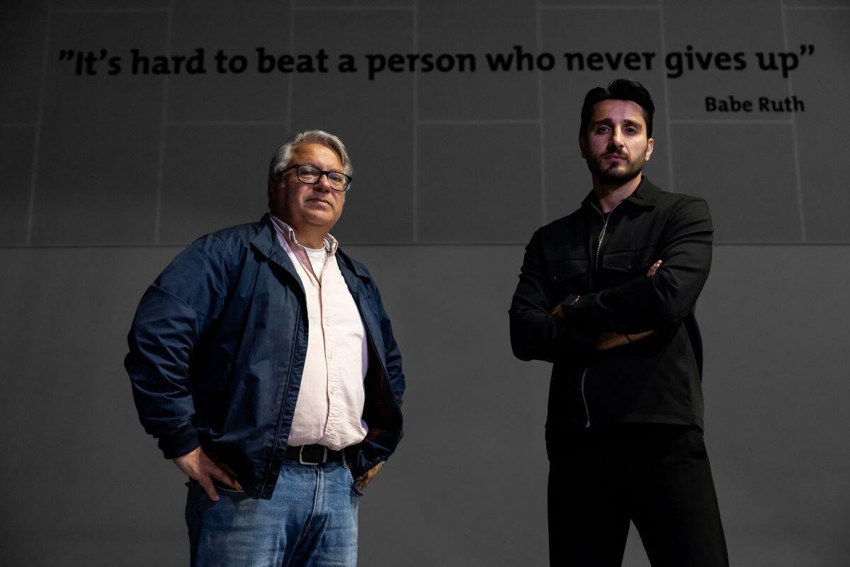 Rik en Hamid