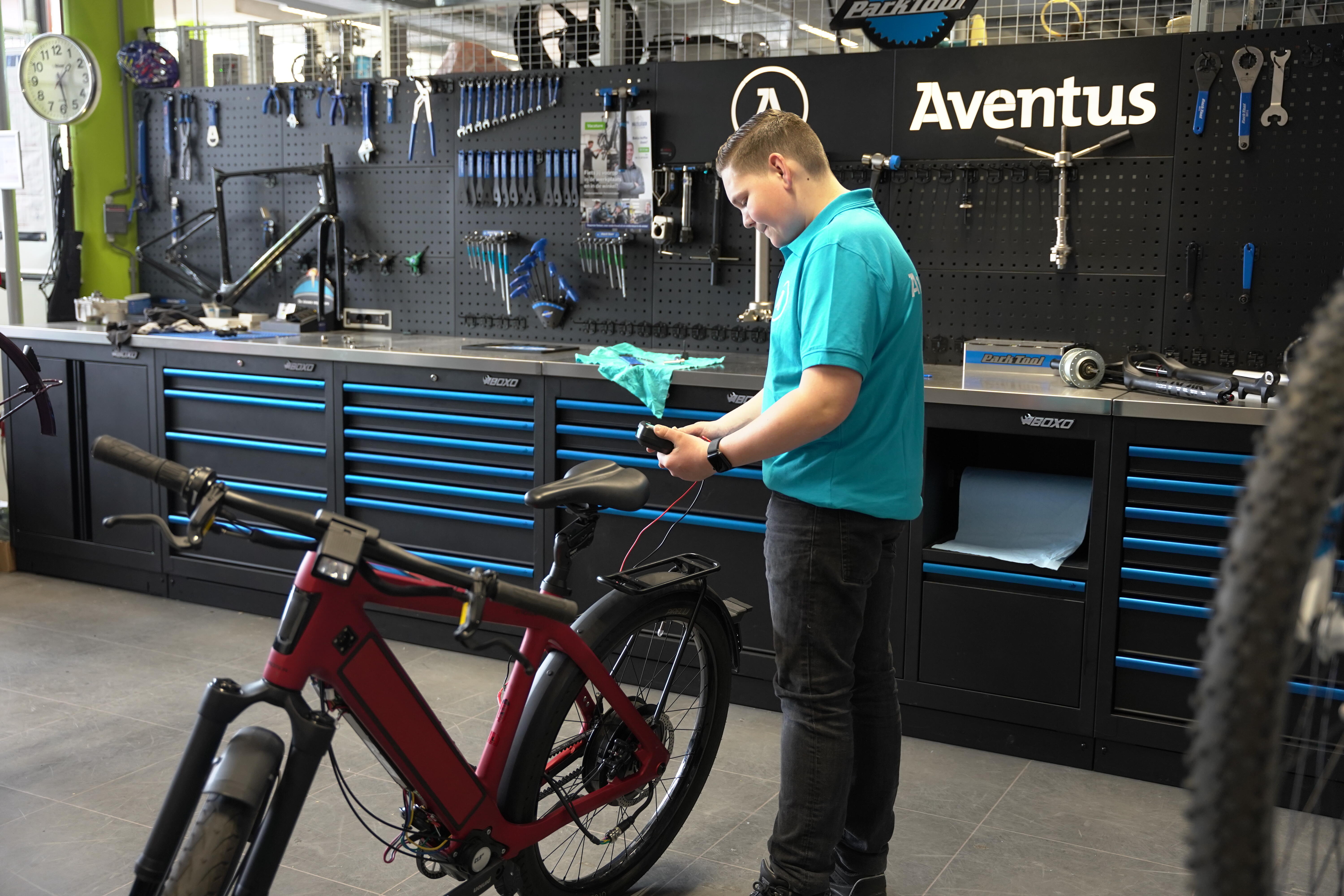 Student Fietstechniek in beeld