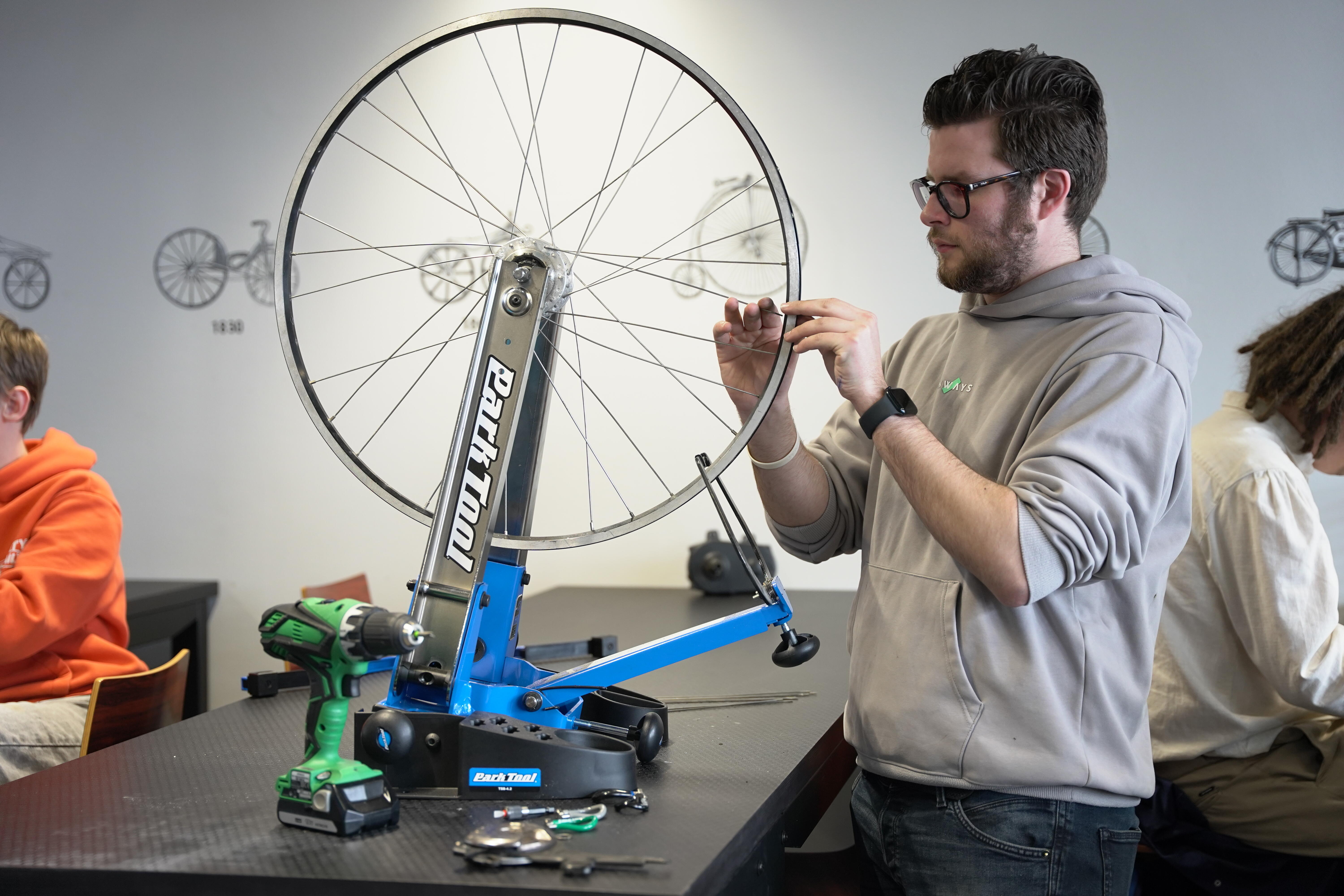 Student Fietstechniek in beeld