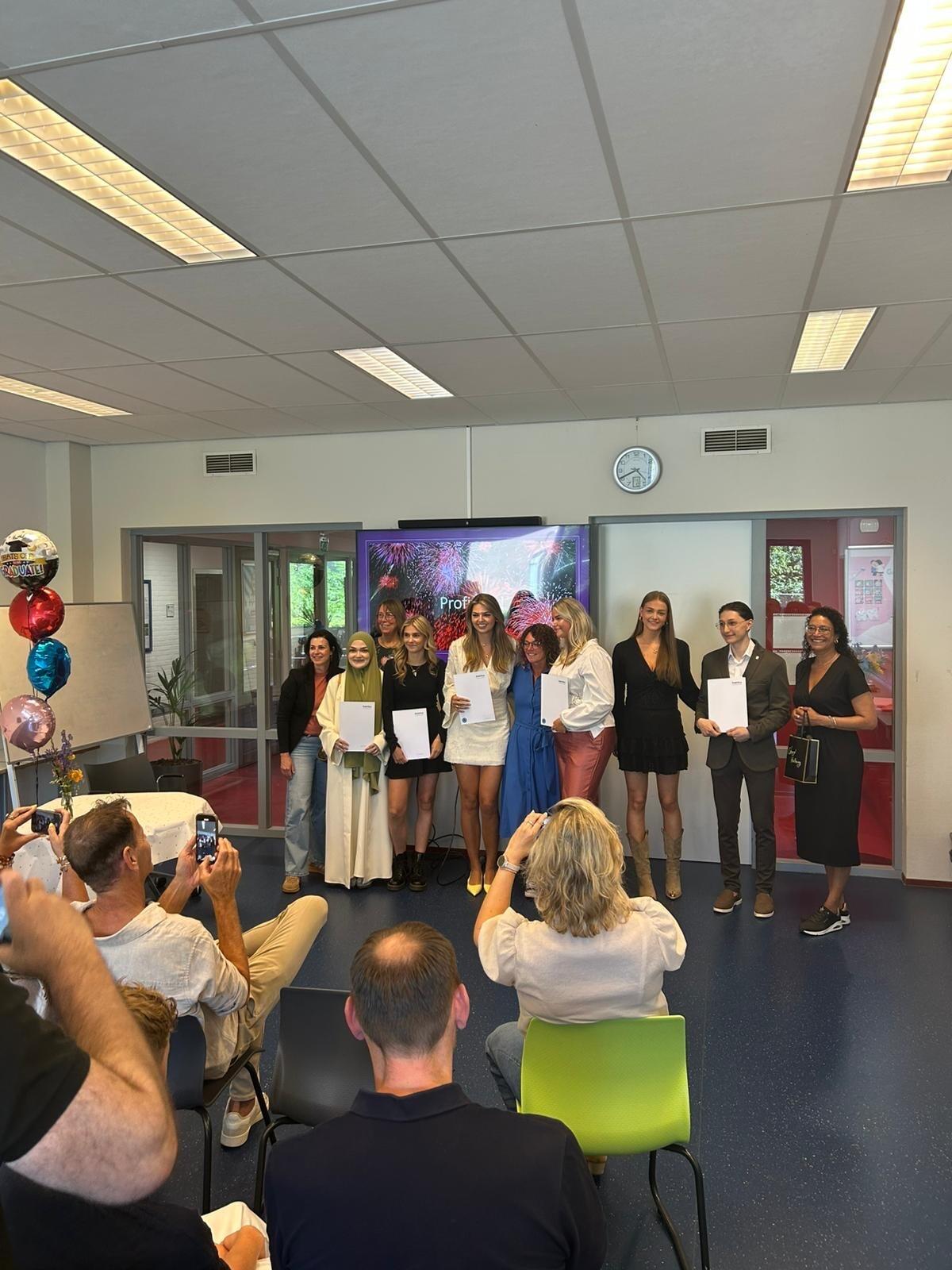 diploma uitreikingen