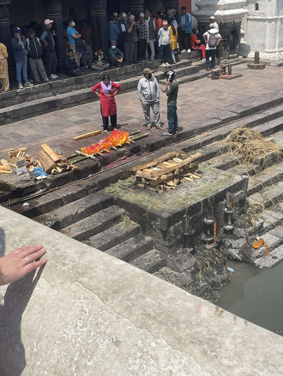 Studenten op reis in Nepal